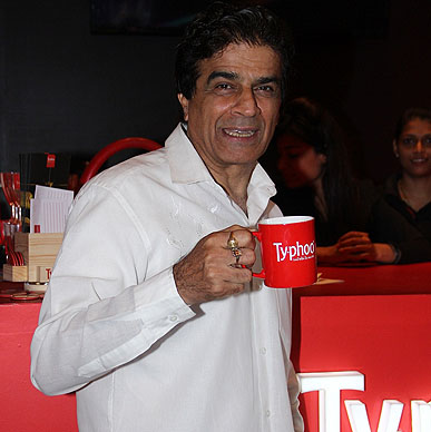 Typhoo caught actor Naseer Abdulla enjoying every sip of his favourite brew