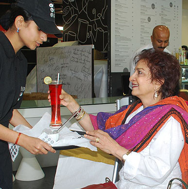 Typhoo loves the smile that its Black Currant Bracer brings to a patron -  Cha Bar, Bangalore