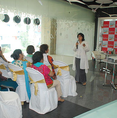  Typhoo loves obsesity consultant Naini Setalvad for reinforcing the Power of T  - Cha Bar, Bangalore