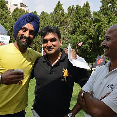 Typhoo simply enjoyed the excitement of the renowned Chef Surjan Singh Jolly after trying the tantalizing flavours of Typhoo, his smile says it all