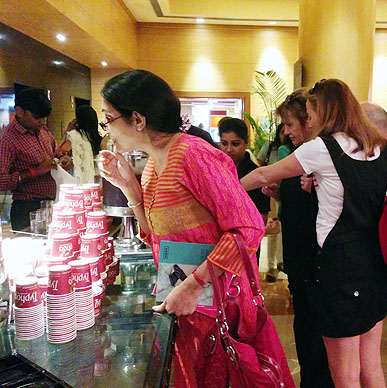 Extensive range of Typhoo  made the tea lovers wanting for more at Trends, Mumbai.