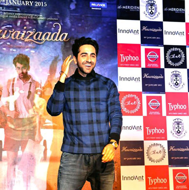 Actor Ayushman Khurana cheered with Typhoo and celebrated the spirit of Hawaaizaada.