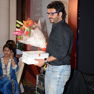  Typhoo captured the refreshing smile of one of the best creative minds of Bollywood, Director Vikas Bahl at WoW Men Award.